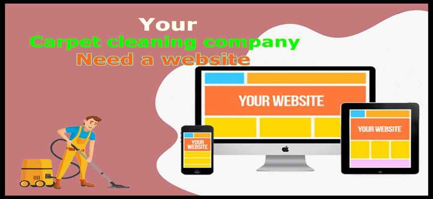Your carpet cleaning company should have a website.