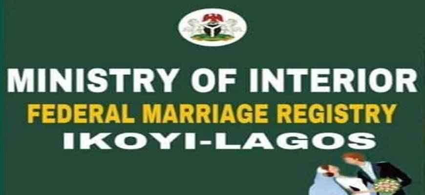 Marriages conducted by Ikoyi Marriage Registry, FG registries are illegal