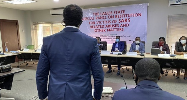The #EndSARS Panel in Lagos has been ordered to suspend its proceedings indefinitely