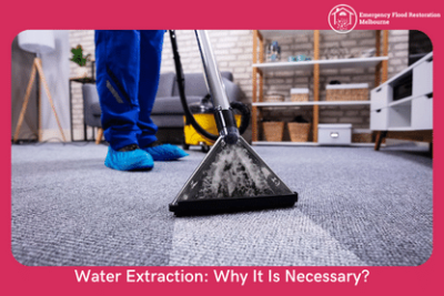 The purpose of water extraction is to remove as much excess water as possible from the affected area. This helps to minimize the potential for secondary damage