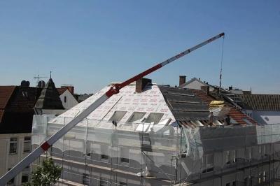 commercial roof installation