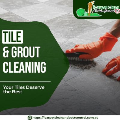 iCarpet clean and pest control is the best company when we talk about the services of Tiles and grout cleaning in Logan