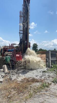 Borehole drilling ongoing @ a client site